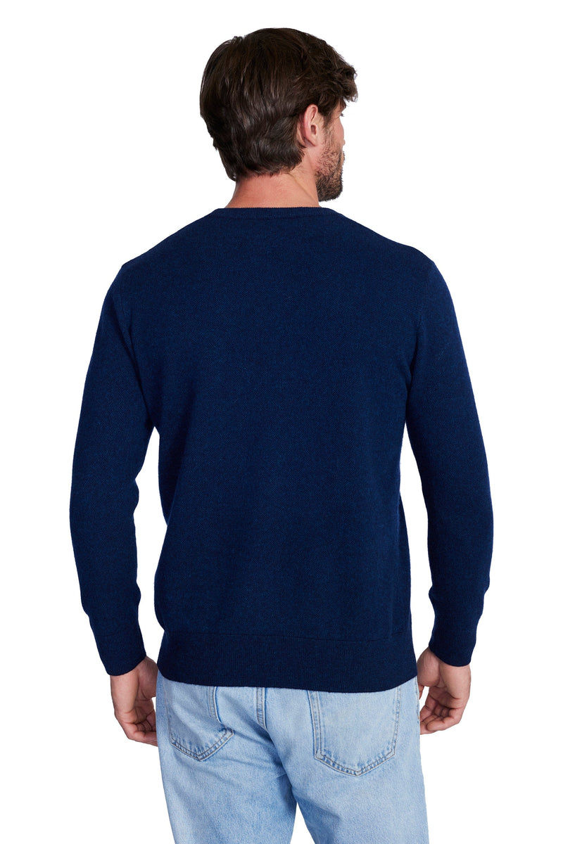 Gabriel Premium Men's Cashmere Sweater - Extra Thick Crewneck Pullover –  Invisible World US