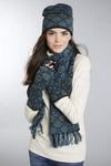 Invisible World Daphne Alpaca Hat Glove and Scarf Set
