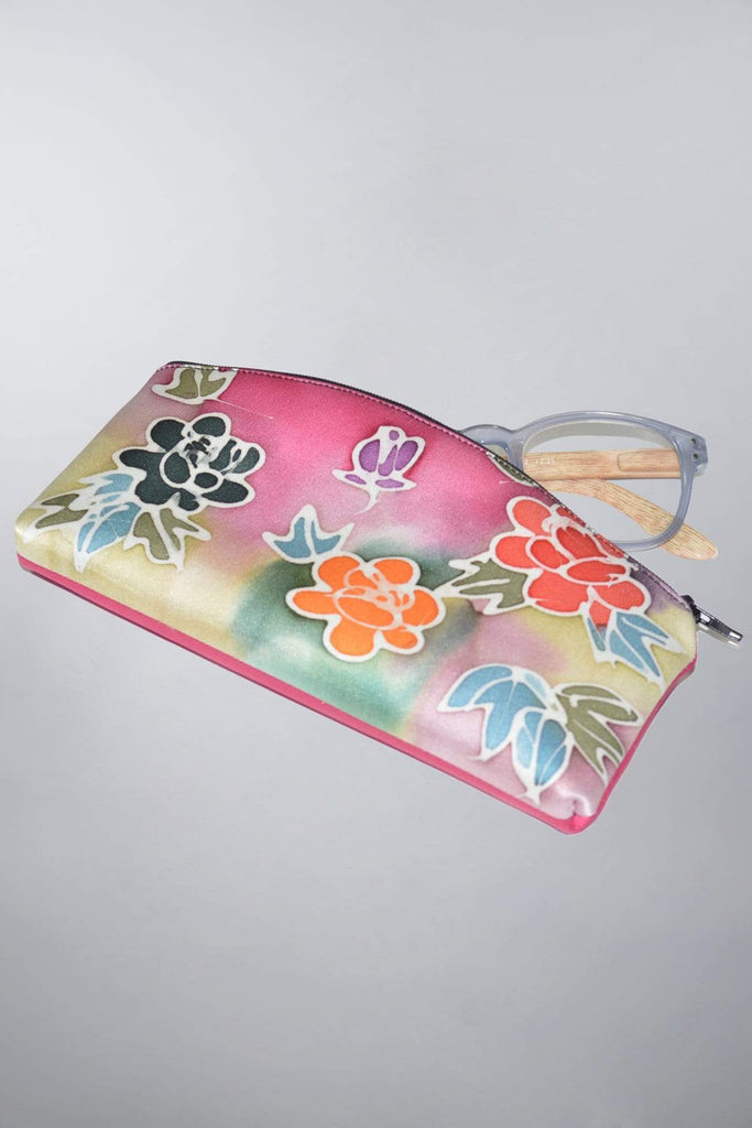 Invisible World Womens Accessories Eyeglass Case Spring Bouquet