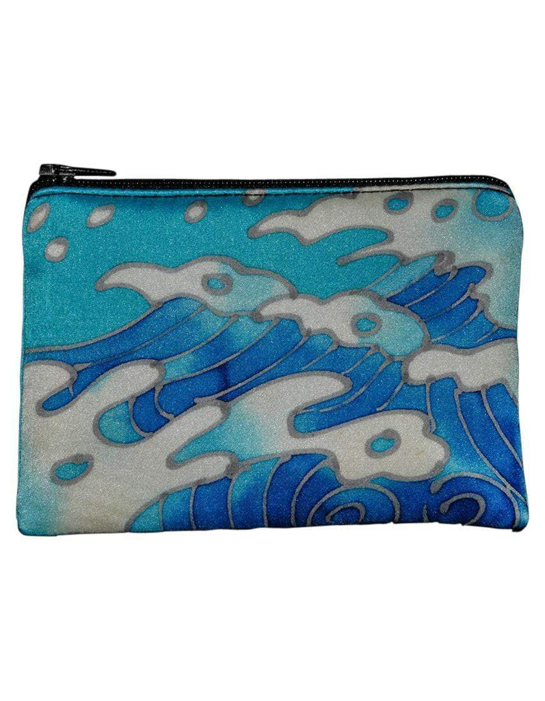 Invisible World Change Purse Hand-Painted Silk Change Purse - Tattoo