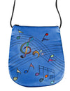 Invisible World Perfume Bags Hand Painted Silk Perfume Bag - Music Celestial