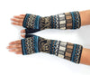 Invisible World Fingerless Gloves Navajo Women's Fingerless Alpaca Gloves