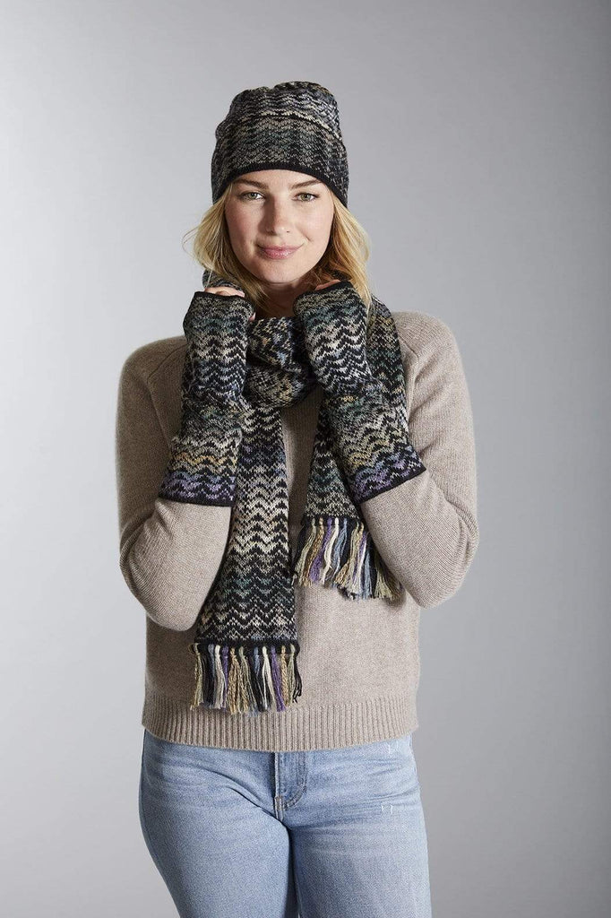 Invisible World Noelle Alpaca Hat and Scarf Set