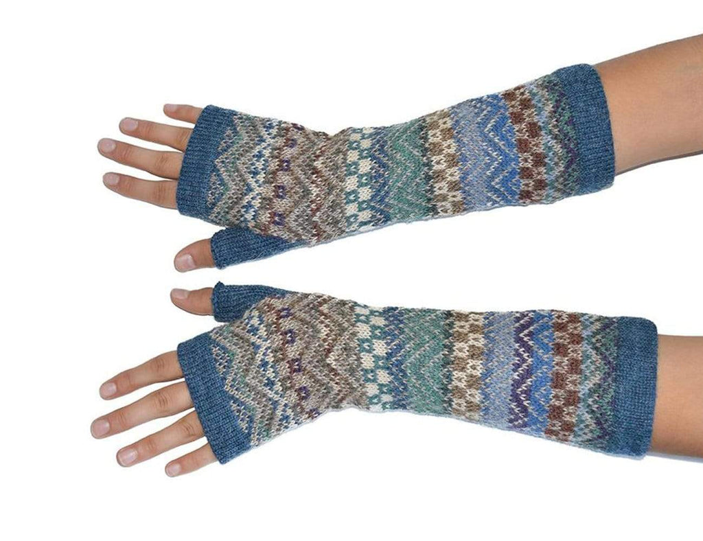 Invisible World Fingerless Gloves Oscar Women's Fingerless Alpaca Gloves
