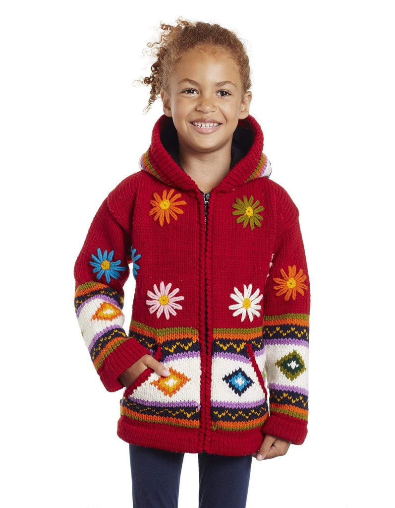 Invisible World Kids Sweaters Otavalo Kid's Sweater Coat Pagliacci
