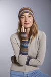 Invisible World US Womens Carmen Fingerless Gloves and Hat Sets