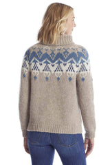 Nordic Chunky Brushed Baby Alpaca Pullover Sweater for Women – Invisible  World US