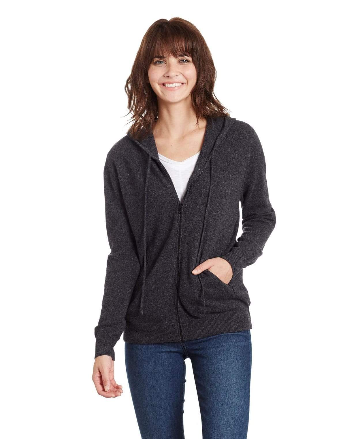 Cashmere hoodie womens on sale